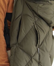 KWD 【簡易ギフト包装・日本製】BABY DOWN CAPE グリーンダウン ベビーダウンケープ