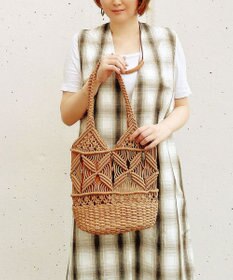 ROOTOTE 1149【カゴバッグ】LT.デリ.マクラメ-C