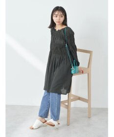 earth music&ecology シャーリングチュニック