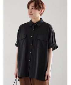 Te chichi Wポケット5分袖オーバーシャツ《2026 SUMMER LOOK item》
