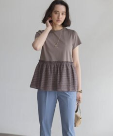 組曲 S 華感フレア カットソー