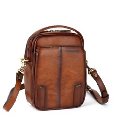 ACE BAGS & LUGGAGE LO HOMME PRESSE アルカイック 本革 日本製 ショルダーバッグ 縦型 71863 ロ・オム・プレッセ