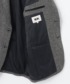 JOSEPH ABBOUD 【リラックスサイズ】ラムウールツィード ジャケット