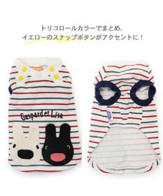 PET PARADISE 犬の服 犬 リサとガスパール トリコロール アップリケＴシャツ 【小型犬】