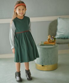 組曲 KIDS 【150-160cm】シェイプドカット ワンピース