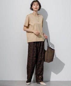 23区 シルキータッチ ベーシック Tシャツ