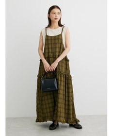 Green Parks ・Ｐｅｔｉｔ　Ｆｌｅｕｒ　フリルティアードキャミワンピ