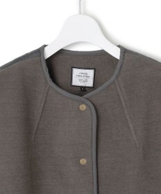 J.PRESS YORK STREET 【WOMEN】キルト×ジャージ ブルゾン