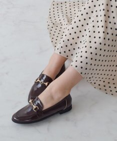 Bridget Birkin 【Bridget Birkin】シンプルビットデザインローファー