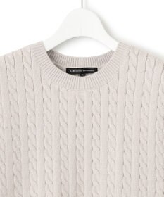 23区 【洗える】コットンリリー ニットベスト