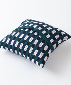 TRICOTE チェック柄ピクセルクッションカバー