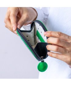 tsumori chisato CARRY グリッターフラワー コインケース 小銭入れ