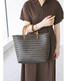 CRAFT STANDARD BOUTIQUE バンブー風ハンドルメルカドトートバッグ