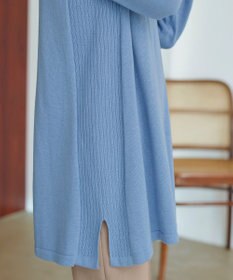 Tiaclasse 【洗える】カシミヤ混ニットチュニック