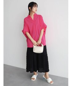 Green Parks Ｉ　段違いギャザーロングスカート