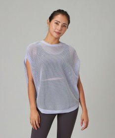 Chacott 【ノーソーイングニット】ラウンドメッシュニット