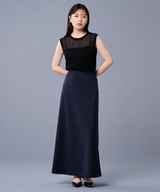 uncrave シアー リブ ノースリーブ ニット（uncrave STANDARD）