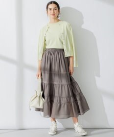 組曲 【アンサンブル対応】ブーケカラー6分袖ニット