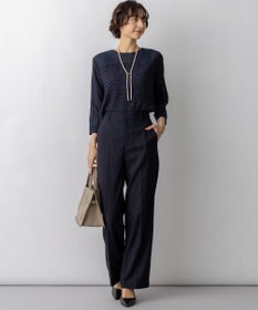 23区 【先行予約】アイアスマットストレッチ ワイド パンツ