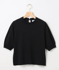 組曲 【先行予約】シアー ニット５分袖 プルオーバー