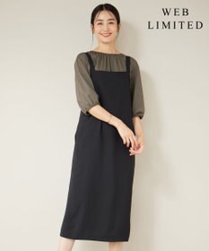 J.PRESS LADIES L 【WEB限定カラーあり・洗える】Lightジョーゼット キャミ ワンピース