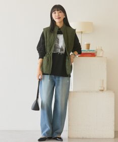 AMERICAN HOLIC ハンドストロークフォト裏毛プルオーバー