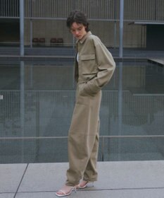 NAVE 【Nave・セットアップ可/洗える/撥水】スパンツイル パンツ