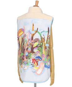 tsumori chisato SLEEP ツモリチサト ベスト 綿100％(表側) ノースリーブ ルームウエア レディース URX189 /ワコール