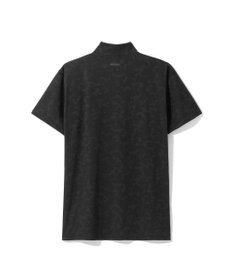 ZERO HALLIBURTON 【吸水速乾・UVカット】 カモフラージュ柄 ジャガード モックネックTシャツ 85127