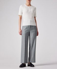 Paul Smith 【洗える】リブアイレット 半袖ニット