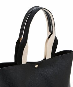 TOPKAPI 【Breath TOPKAPI】SCOTCH GRAIN スコッチグレイン プレーン 2トーンテープ ロングハンドル トートバッグ L