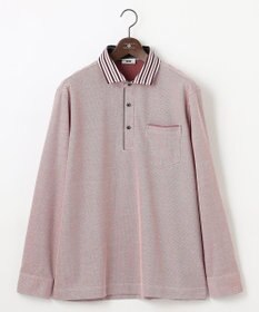 JOSEPH ABBOUD 【キングサイズ・消臭などの高機能】オーガニックコットン ダディ 長袖 ポロシャツ