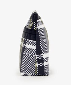 LeSportsac COSMETIC CLUTCH/ピクセルスクランブルチェック