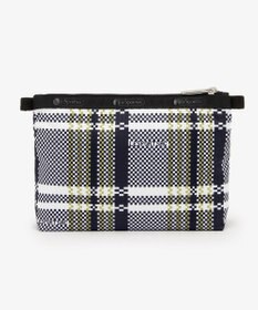 LeSportsac COSMETIC CLUTCH/ピクセルスクランブルチェック