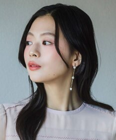 TOCCA 【星風まどかさん着用】PEARL STATION EARRINGS 淡水バロックパール イヤリング