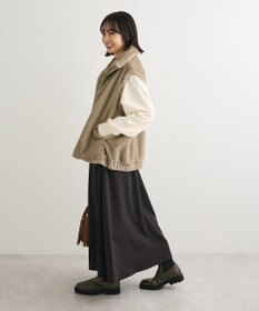 Green Parks スタンドカラーＺＩＰファーベスト