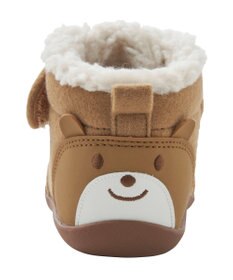 MIKI HOUSE HOT BISCUITS 【11.5-13.5cm】 顔ドン あったかボア付き ファーストシューズ