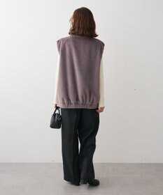 Green Parks スタンドカラーＺＩＰファーベスト