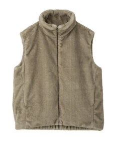 Green Parks スタンドカラーＺＩＰファーベスト