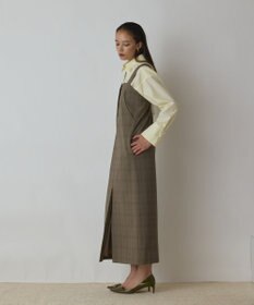 GRACE CONTINENTAL スーツ地ジャンパ－スカート