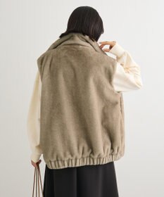 Green Parks スタンドカラーＺＩＰファーベスト