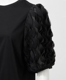 23区 S 【GOLD LABEL】エンブロイダリー コンビ TEE