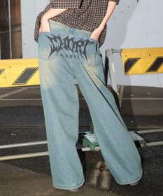 WEGO トライバルデニムパンツ