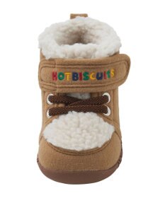 MIKI HOUSE HOT BISCUITS 【11.5-13.5cm】 顔ドン あったかボア付き ファーストシューズ