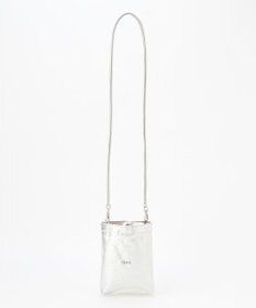 Y'SACCS PVCメタリックショルダーバッグ