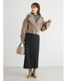 Green Parks マシュマロスエードＩラインスカート