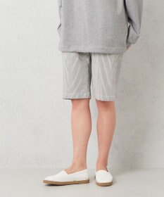 JOSEPH ABBOUD MOUNTAIN 【SPACE／UNISEX】ストライプイージーショートパンツ