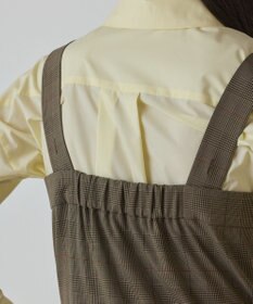 GRACE CONTINENTAL スーツ地ジャンパ－スカート