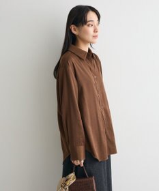 CRAFT STANDARD BOUTIQUE オーバーサイズサテンシャツ