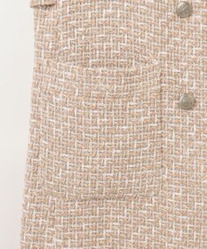 GRACE CONTINENTAL ツイードジレワンピース